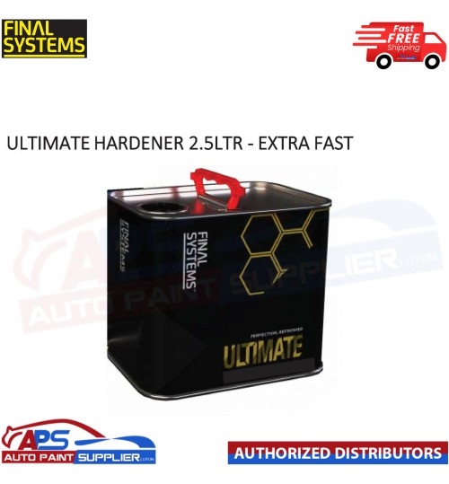 FINAL SYSTEMS ULTIMATE 2K HS EXTRA FAST HARDENER 2.5LTR FOR ULTIMATE CLEARCOAT 